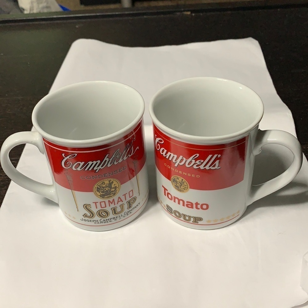 Campbell’s Tomato Soup mugs 125th anniversary